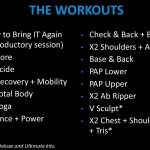 P90X2 Workout List