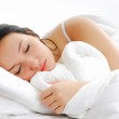 woman sleeping