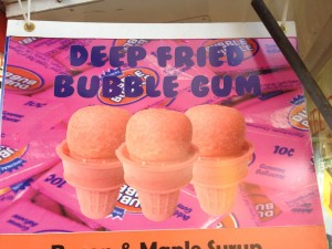 Fair Food - Deep Fried Gum