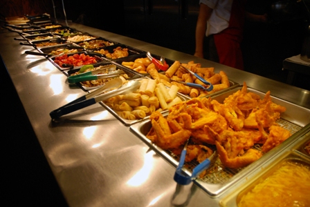 Eating right at a buffet