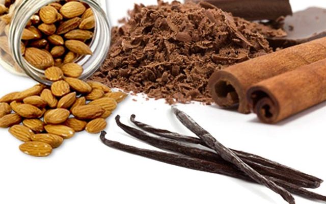 vanilla almond fudge chocolate smoothie