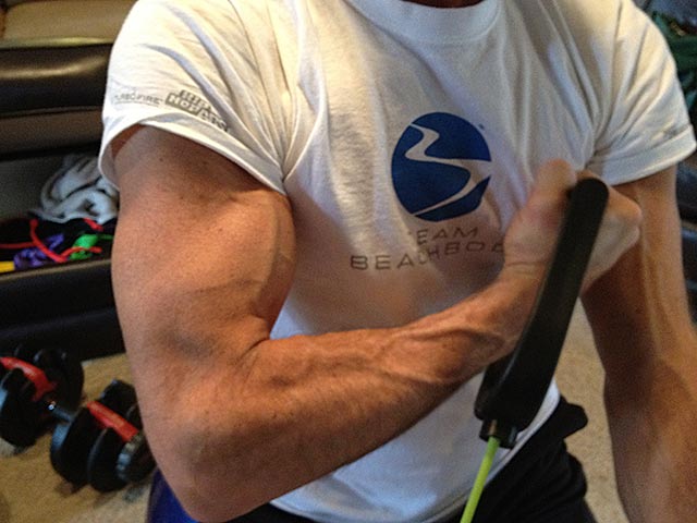 Resistance Band Workouts - Arm Curl