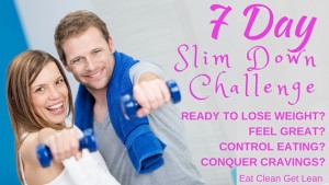 7 day slim down challenge