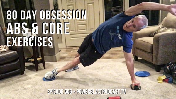 80 Day Obsession Abs Core Exercises