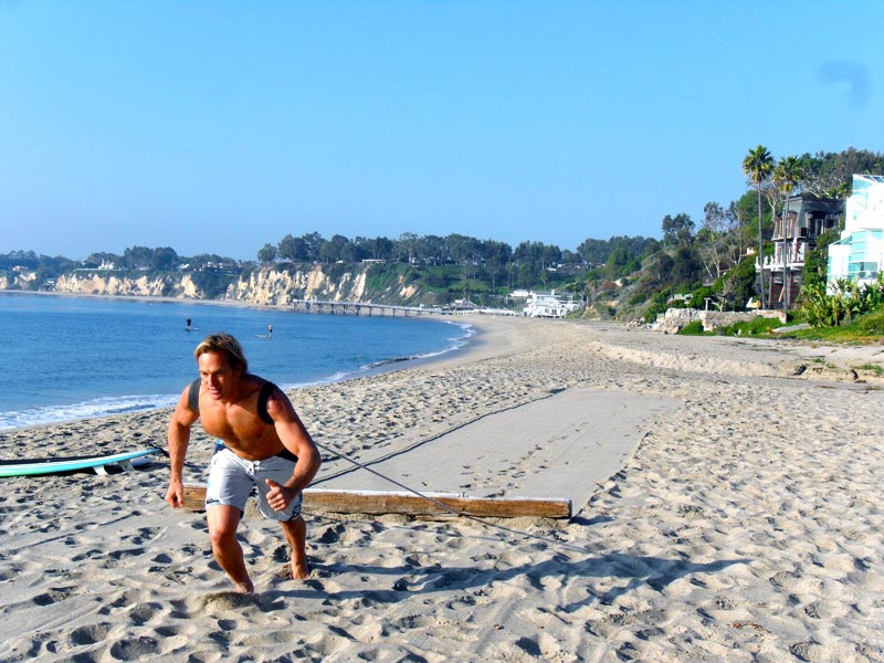Darin Olien Beach Workout
